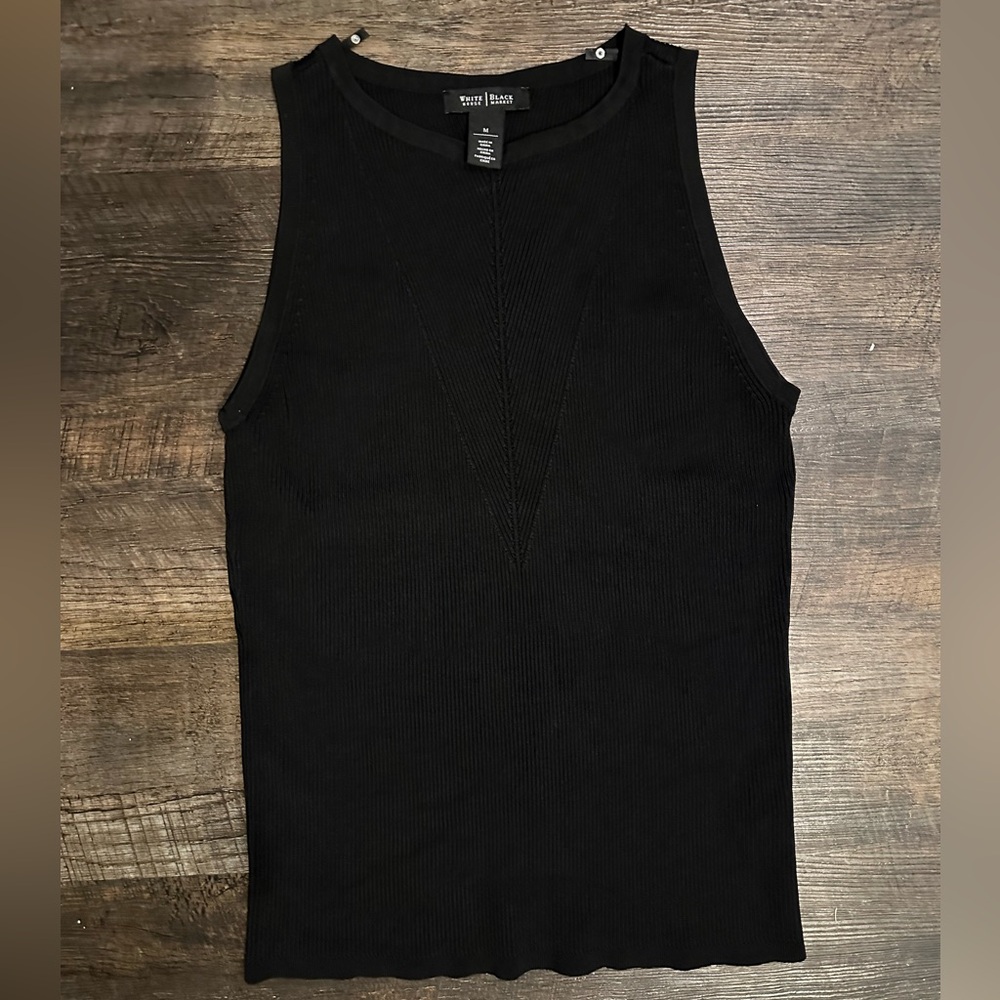White House Black Market Ribbed Tank
